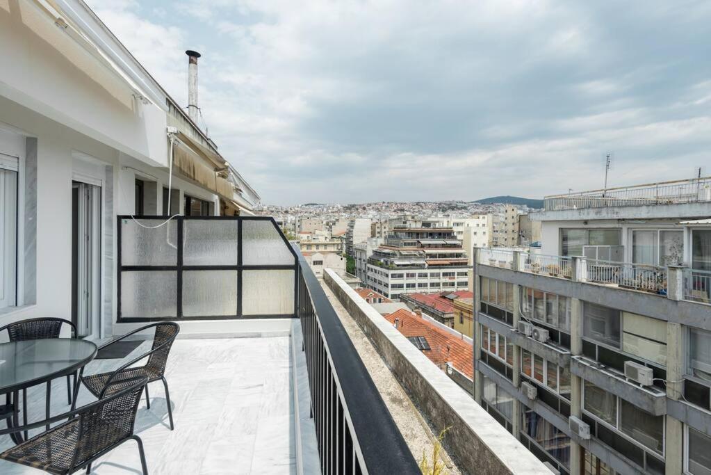 Penthouse Suite In The City Center Thessaloniki Exterior photo